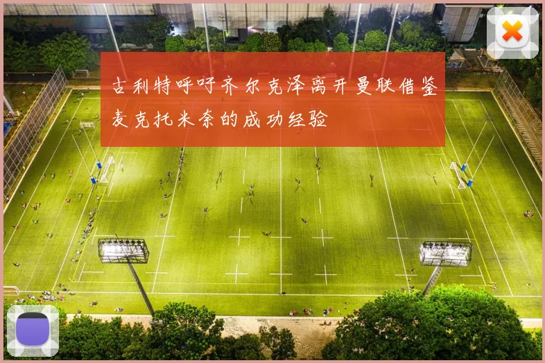 古利特呼吁齐尔克泽离开曼联借鉴麦克托米奈的成功经验